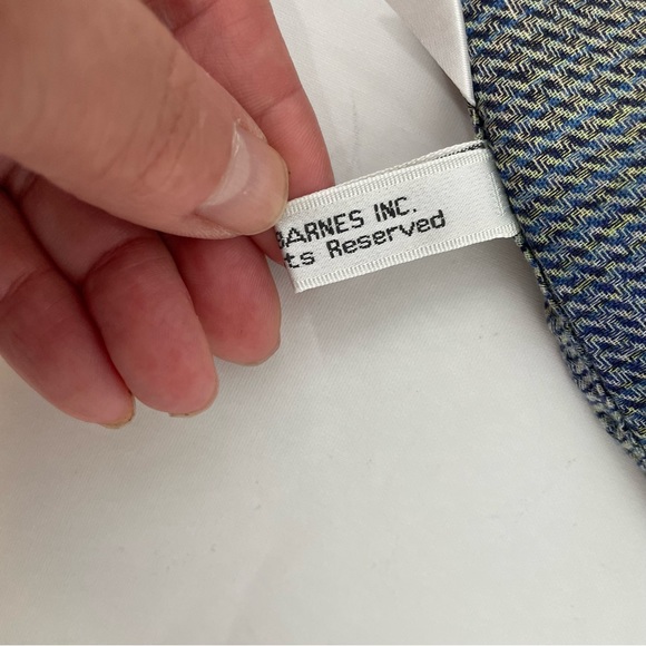 Jhane Barnes Button Up Shirt Men’s M Fabric Woven in Japan Long Sleeve - Picture 8 of 9